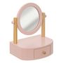 Voir la diapositive 3 : Atmosphera Kids Coiffeuse à Poser Enfant  Chary  28cm Rose