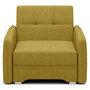 Voir la diapositive 1 : BEST MOBILIER Michelle - fauteuil convertible avec coffre en velours