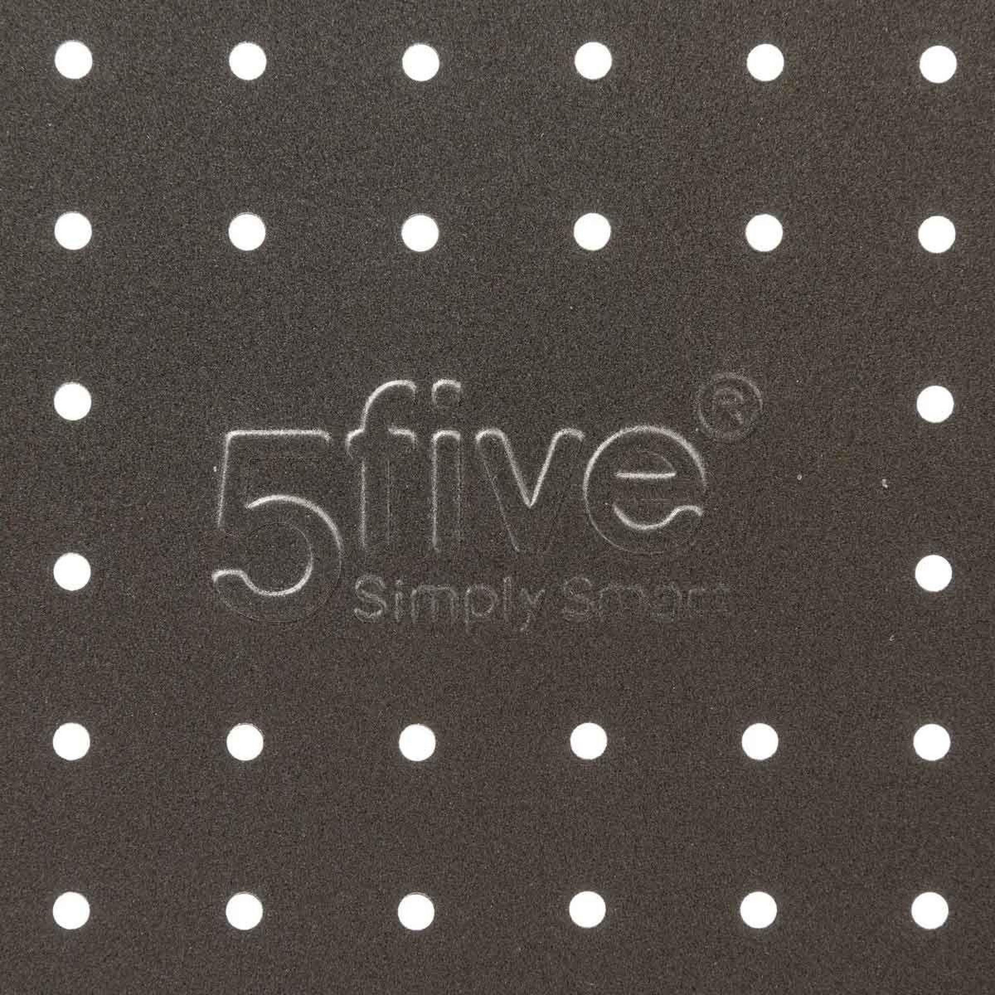 Voir la diapositive 2 : FIVE Plaque de cuisson  perforée  39cm noir