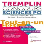 TREMPLIN CONCOURS SCIENCES PO. TOUT-EN-UN CONCOURS COMMUN IEP, PARIS, BORDEAUX, GRENOBLE, FONTAINEBLEAU, EDITION 2024, Guigo Pierre-Emmanuel