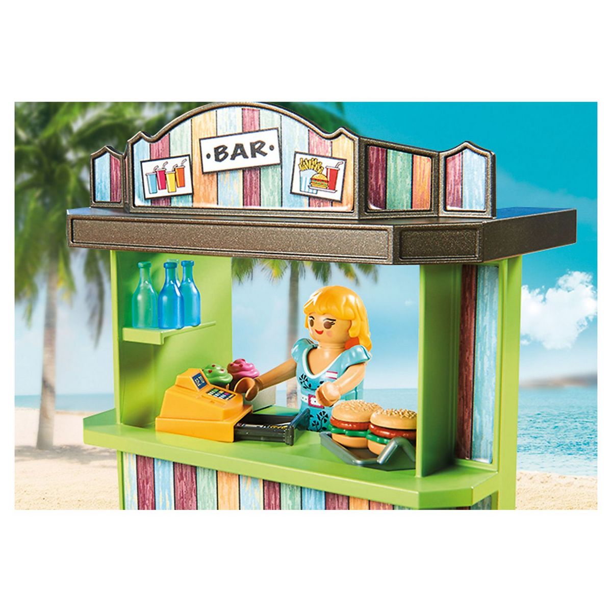 PLAYMOBIL 70437 - Family Fun - Snack de plage