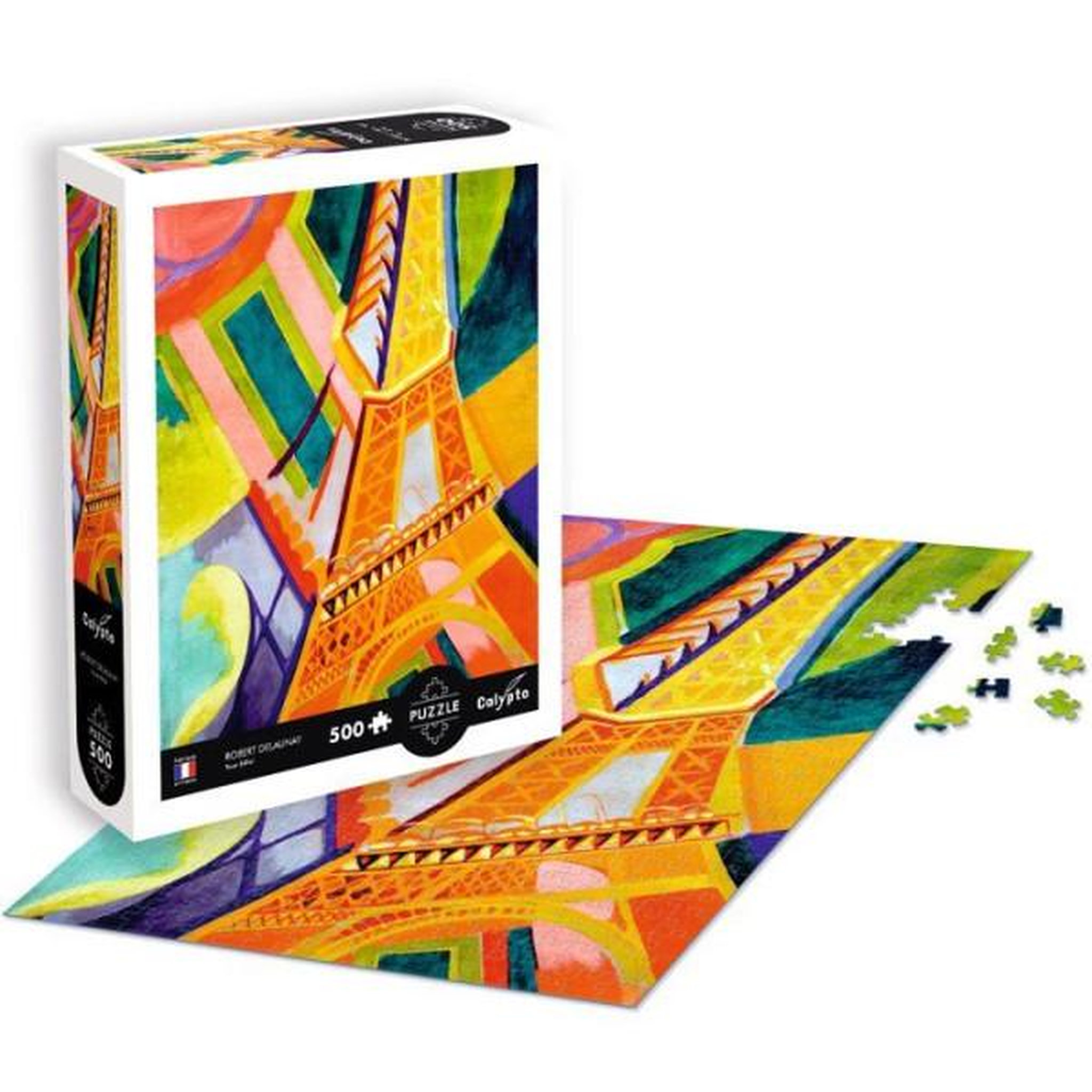 Voir la diapositive 3 : Sentosphere Puzzle 500 pieces - tour Eiffel - robert delaunay