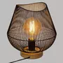  Lampe à Poser Design en Métal  Jena  28cm Noir