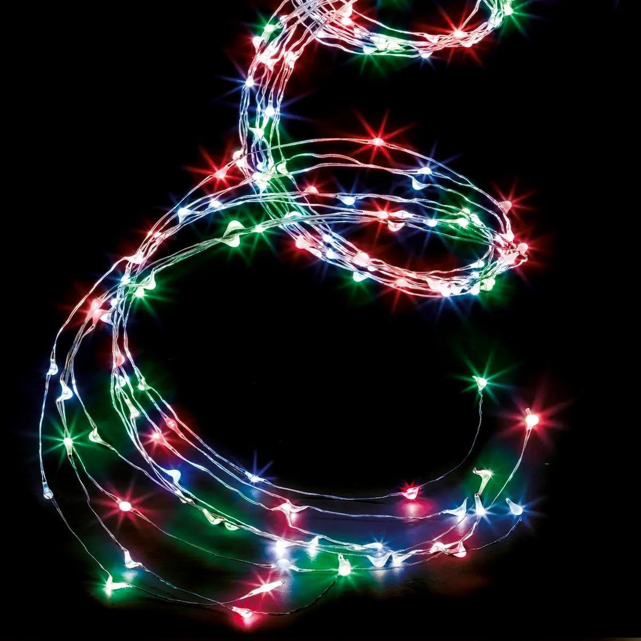 FEERIC LIGHT & CHRISTMAS Cascade lumineuse extérieur  léa  5m multicolore