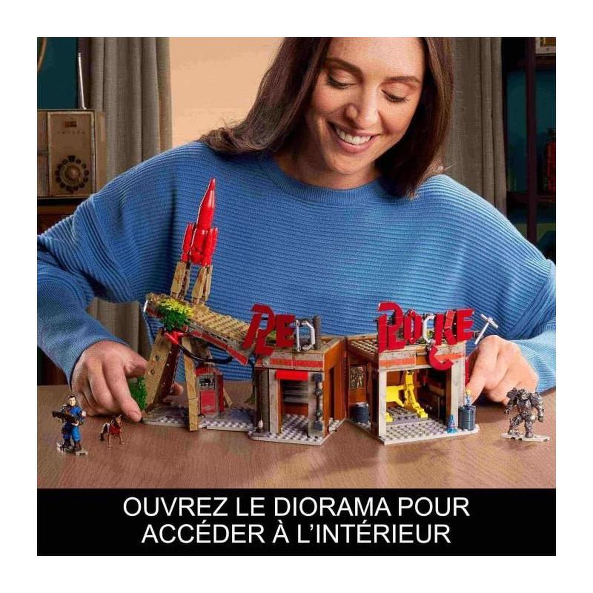 Voir la diapositive 4 : Mega Brands MEGA Fall out red rocket - HXT00