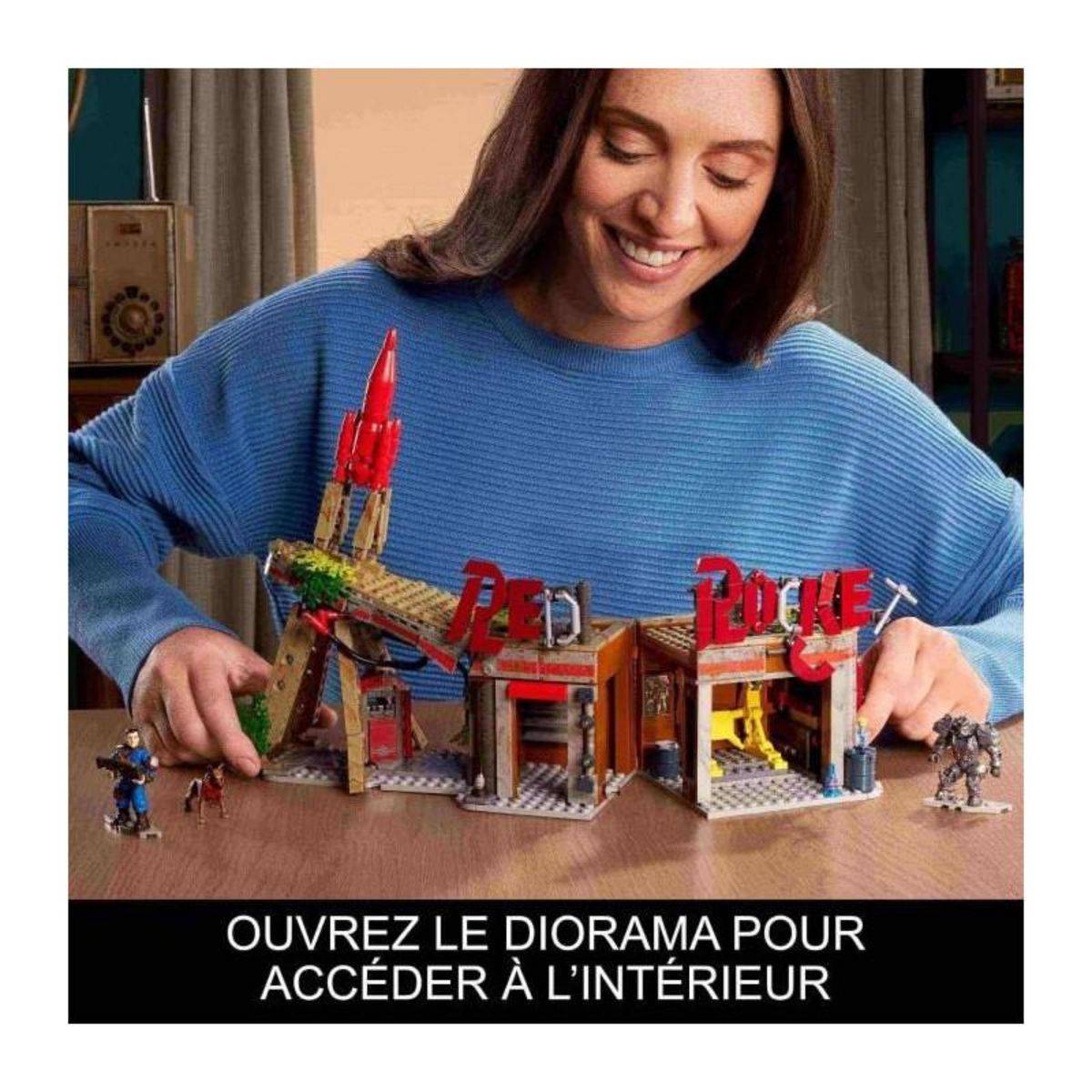 Mega Brands MEGA Fall out red rocket - HXT00