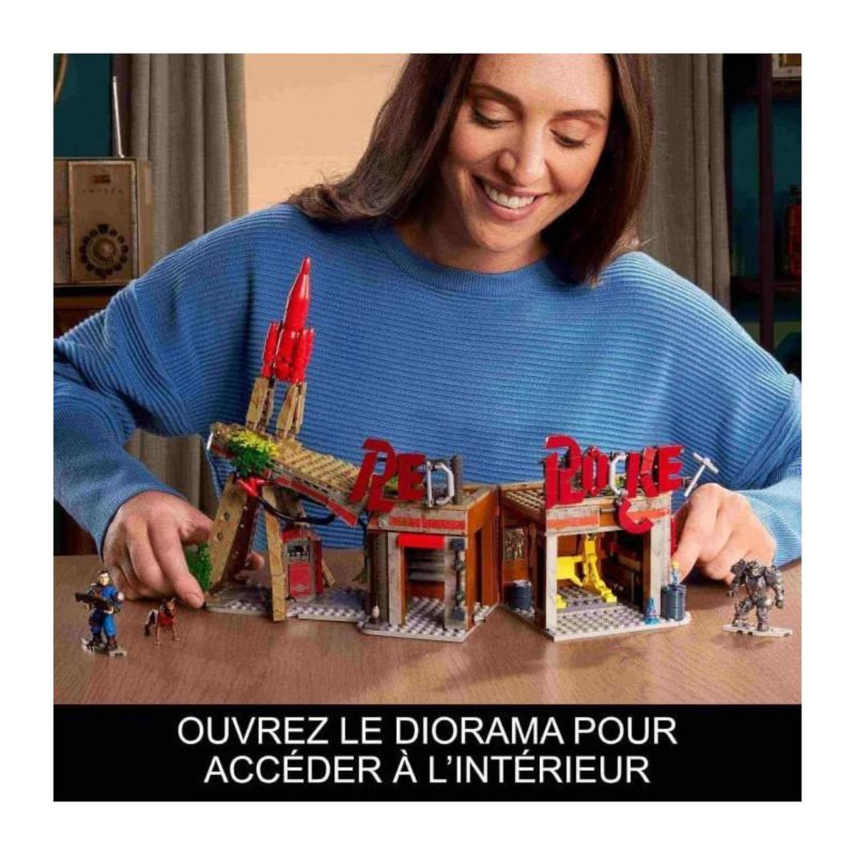 Mega Brands MEGA Fall out red rocket - HXT00