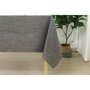 Voir la diapositive 2 : UNIVERS DECOR Nappe antitache unie Anthracite rectangulaire 145 x 240 cm