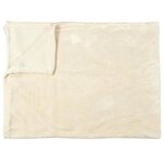 Paris Prix Plaid Flanelle  Cocooning  125x150cm Beige