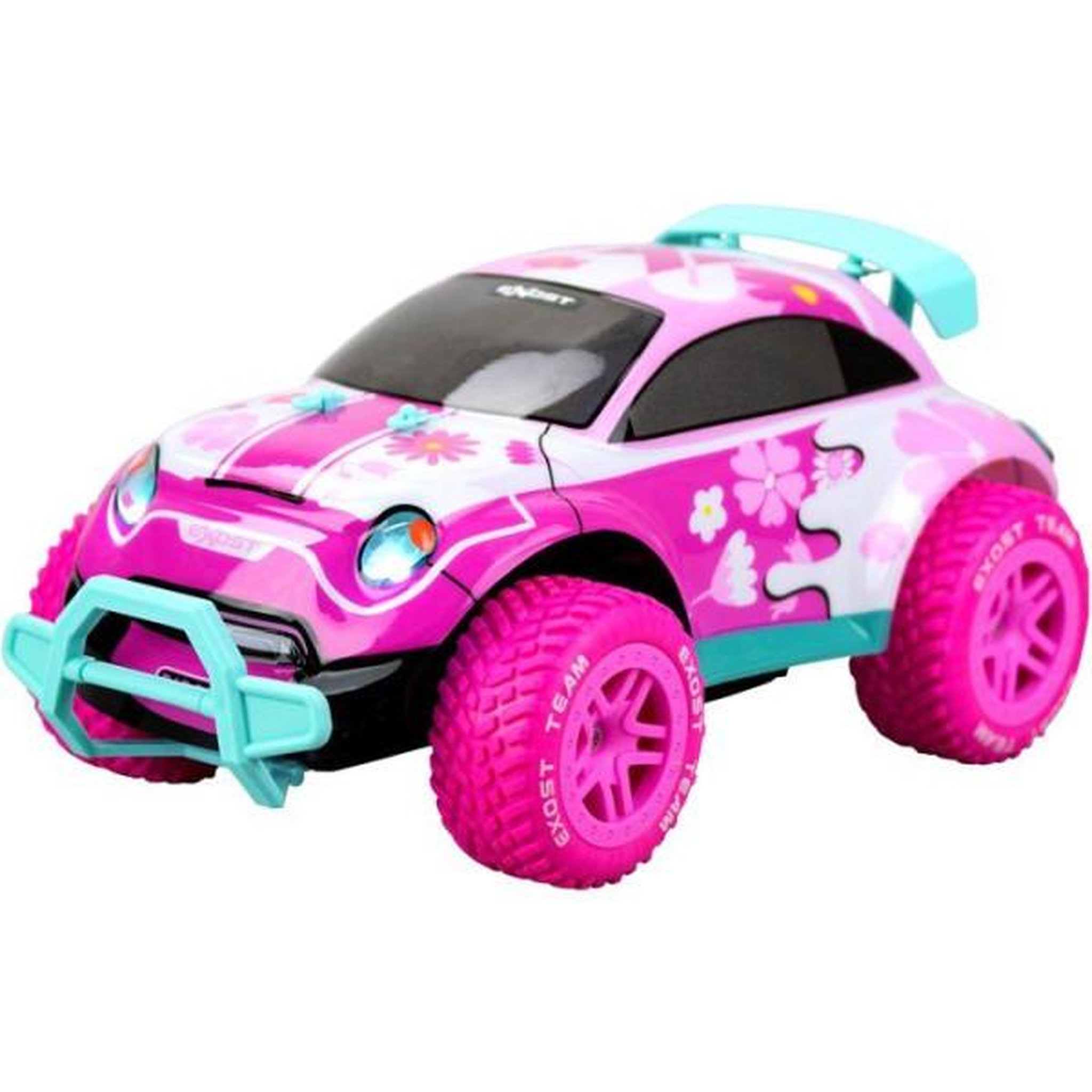 Voir la diapositive 6 : SILVERLIT Voiture radiocommandée - exost - pixie ii - echelle 1/12 - 27 mhz - tout-terrain - batterie rechargeable - rose - des 5 ans
