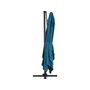 Voir la diapositive 4 : Habitat et Jardin Parasol déporté  Sun 4  - 3 x 4 m - Bleu