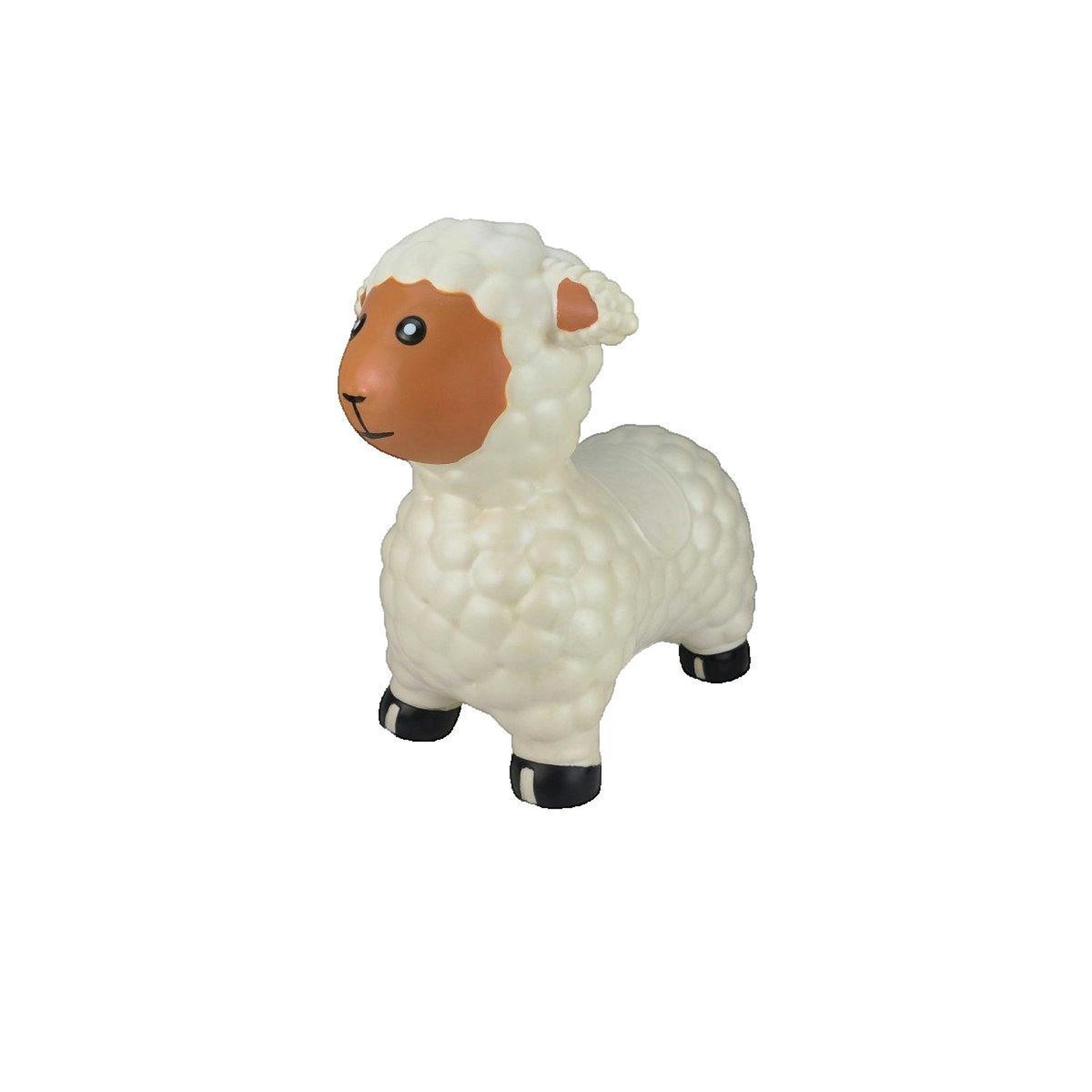 Voir la diapositive 3 : Juratoys - Janod Jouet Porteur Jamara Mouton Rebondissant blanc