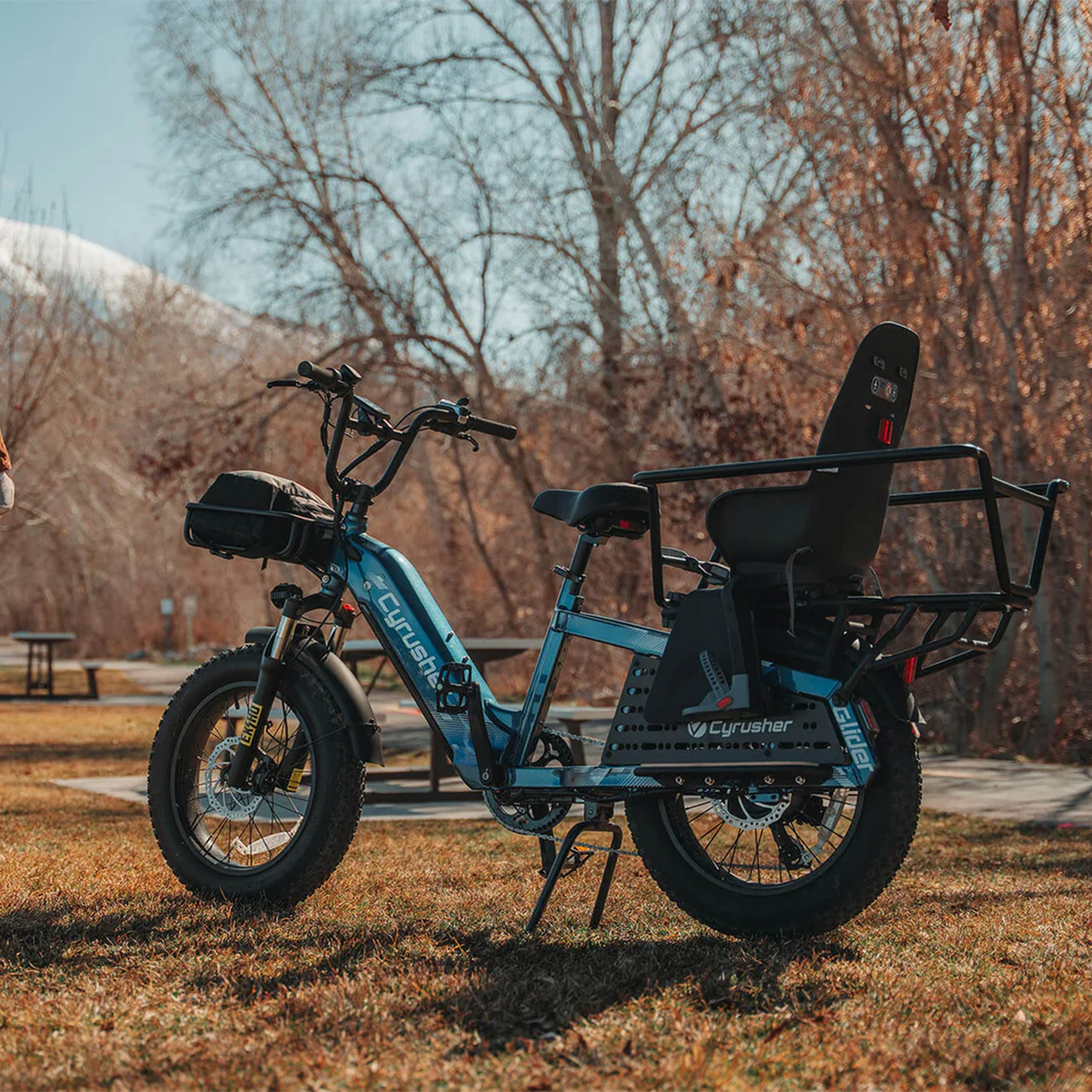 Voir la diapositive 3 : CYRUSHER Vélo cargo électrique Cyrusher Glider