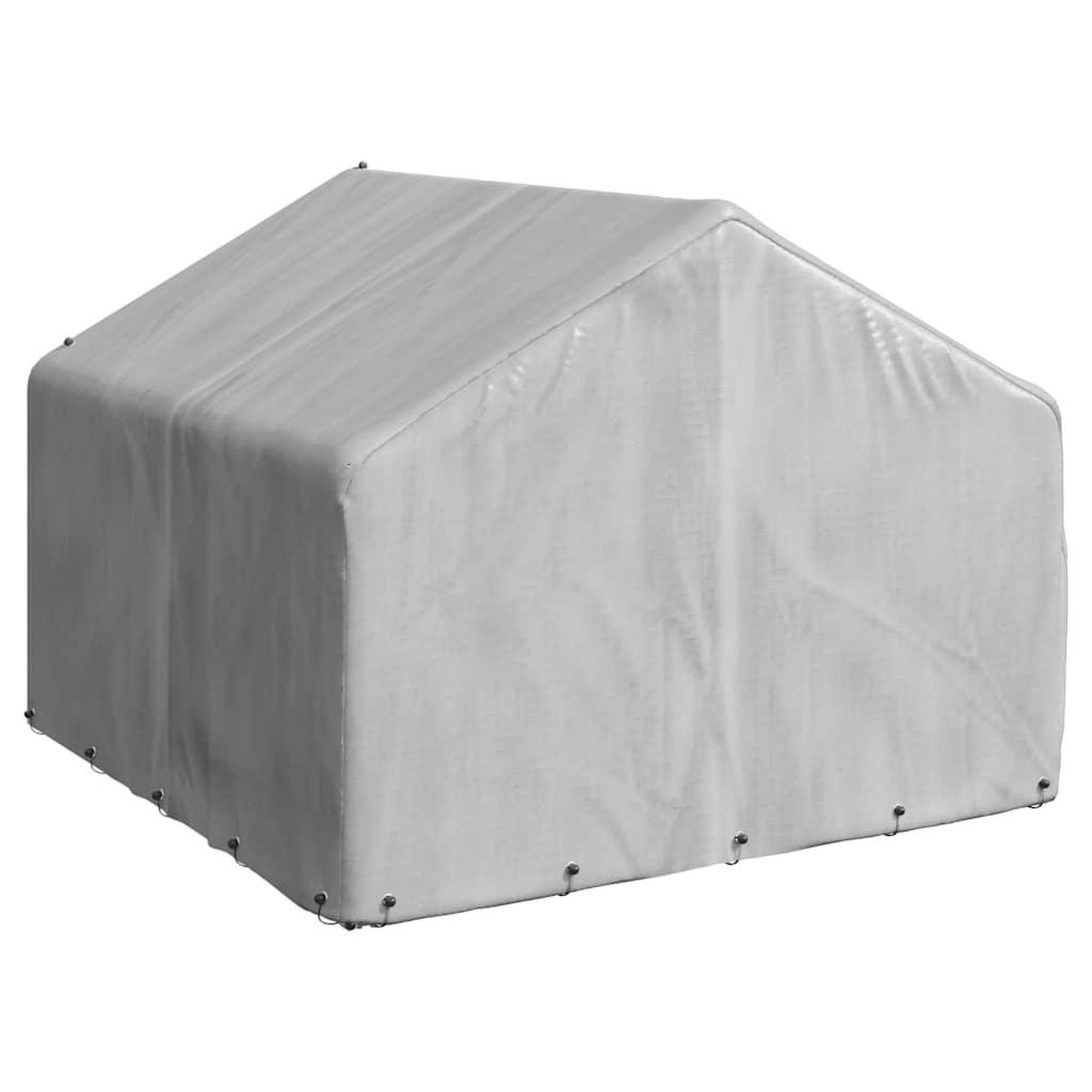 Voir la diapositive 5 : VIDAXL Chenil d'exterieur pour chiens housse 2x2x1,5 m acier galvanise