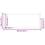 Voir la diapositive 6 : VIDAXL Auvent lateral retractable de patio 180x500 cm Gris