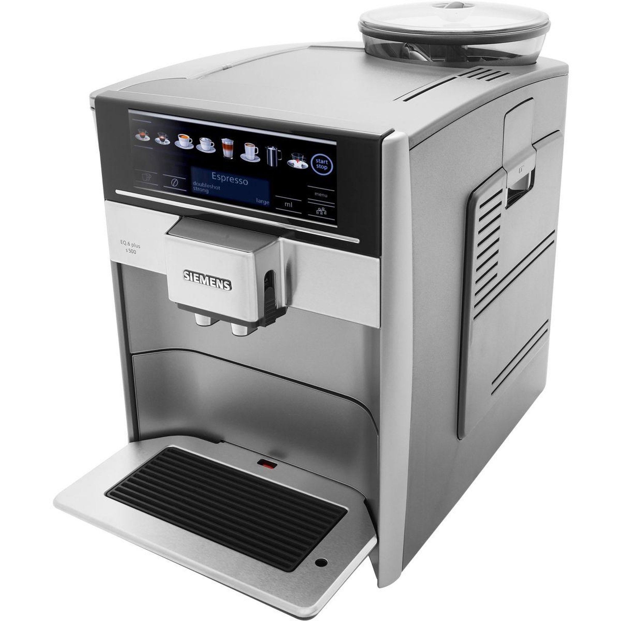 Voir la diapositive 4 : Siemens Expresso Broyeur TE655203RW