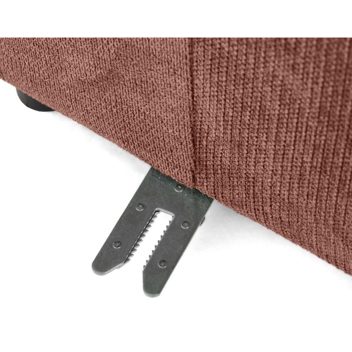 LISA DESIGN Debbie - module d'assise droit en tissu texturé