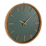 Paris Prix Horloge Murale Design  Creva  40cm Marron & Noir