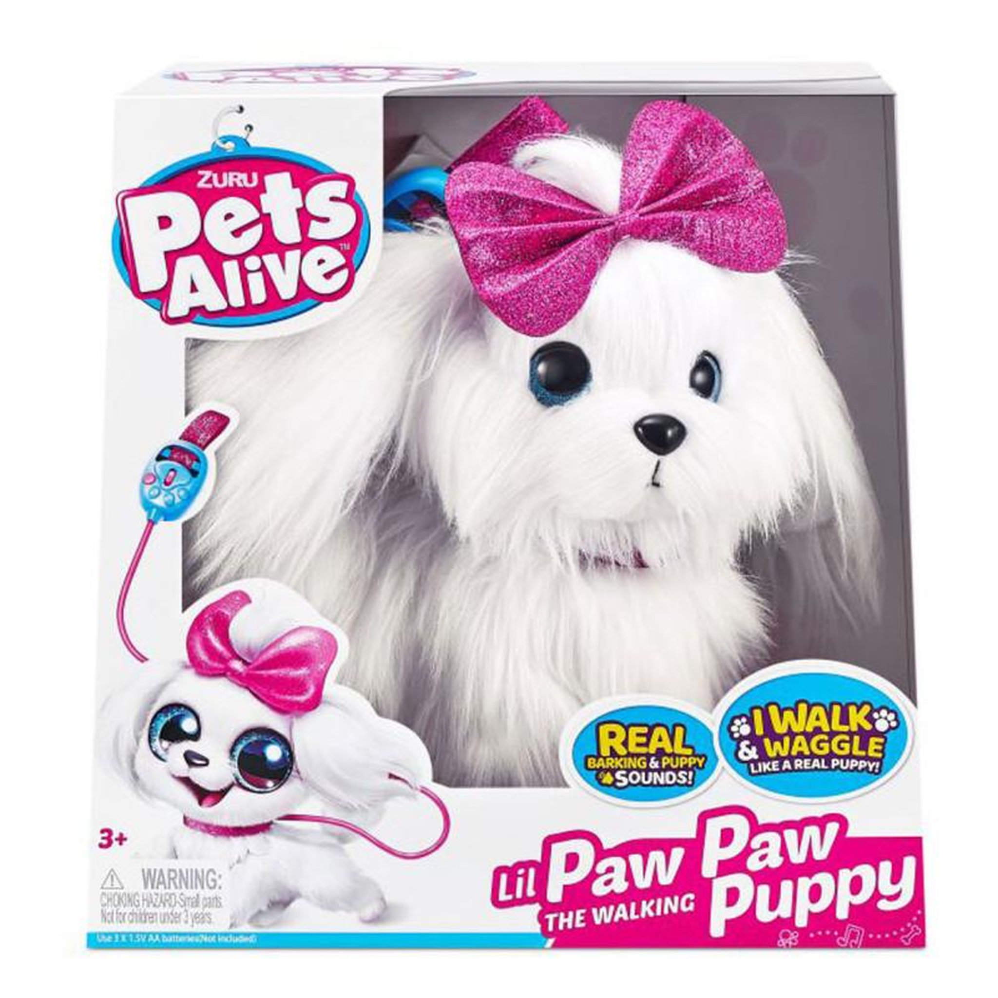 Voir la diapositive 2 : ZURU ZURU Pets Alive Paw Paw Walking Puppy 9531