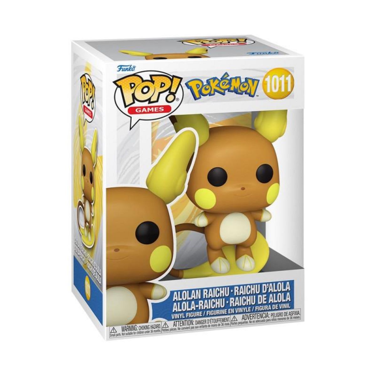 Funko Figurine Funko Pop Games Pokémon Raichu Alolan