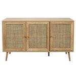 Paris Prix Buffet 3 Portes en Bois  Bali  115cm Naturel