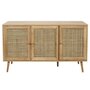 Voir la diapositive 1 : Paris Prix Buffet 3 Portes en Bois  Bali  115cm Naturel