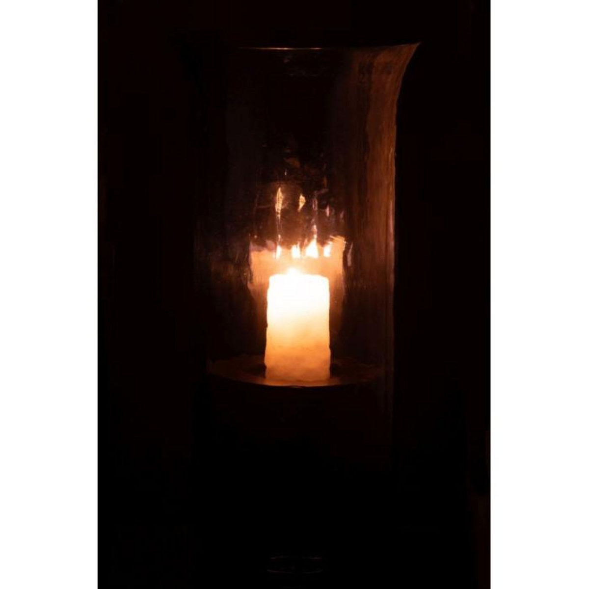 Paris Prix Photophore Étroit en Verre  Tarifa  41cm Bleu