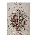 Paris Prix Tapis à Poils Courts Fait Main  Ballerina  Orange. Coloris disponibles : Orange