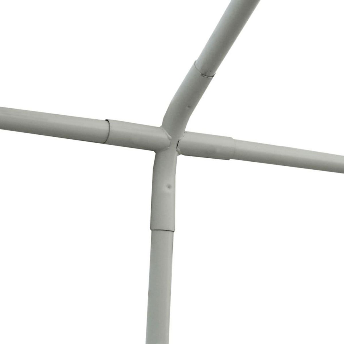 VIDAXL Cadre en acier pour tente de fete 10 x 5 m