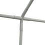 Voir la diapositive 3 : VIDAXL Cadre en acier pour tente de fete 10 x 5 m