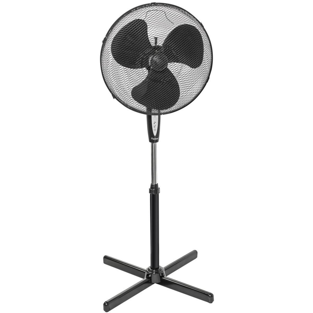 Bestron Ventilateur sur pied 45cm 45w noir avec télécommande - asv45zr