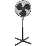 Bestron Ventilateur sur pied 45cm 45w noir avec télécommande - asv45zr