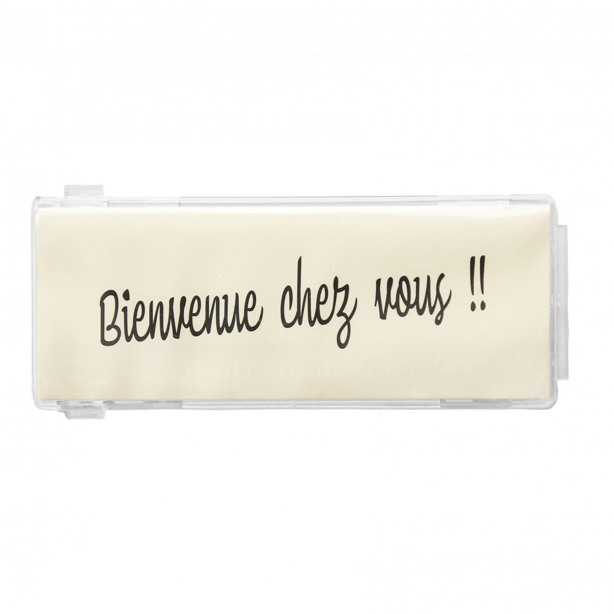 RENZ Porte-nom H.2.8 x l.10.3 RENZ, transparent