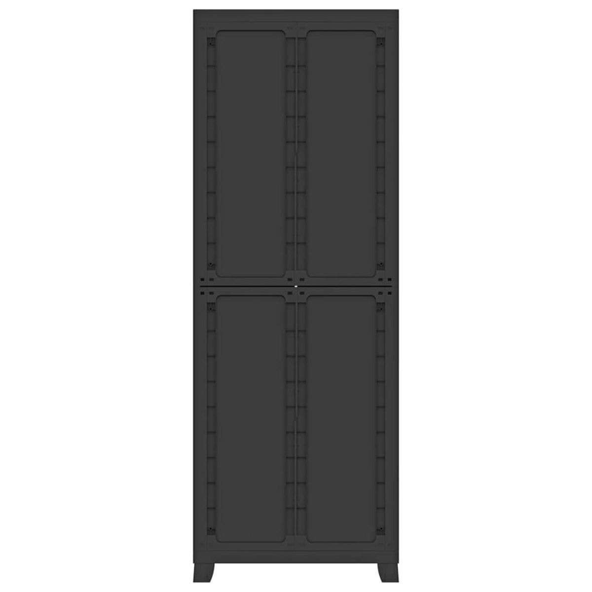 VIDAXL Armoire en plastique 65x45x181 cm