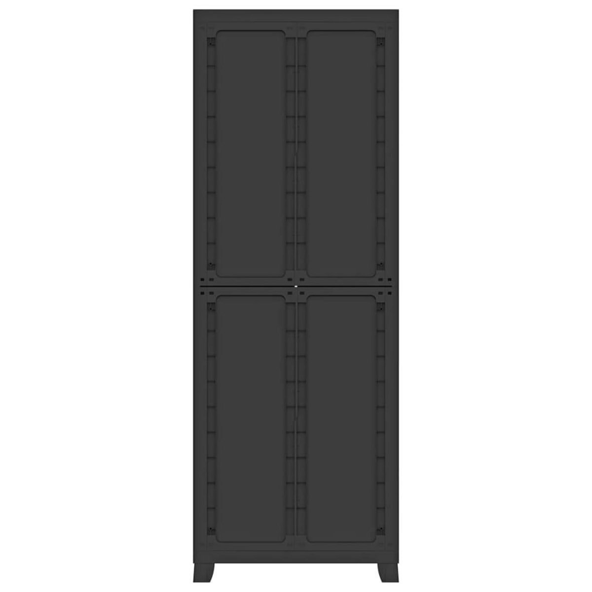 VIDAXL Armoire en plastique 65x45x181 cm