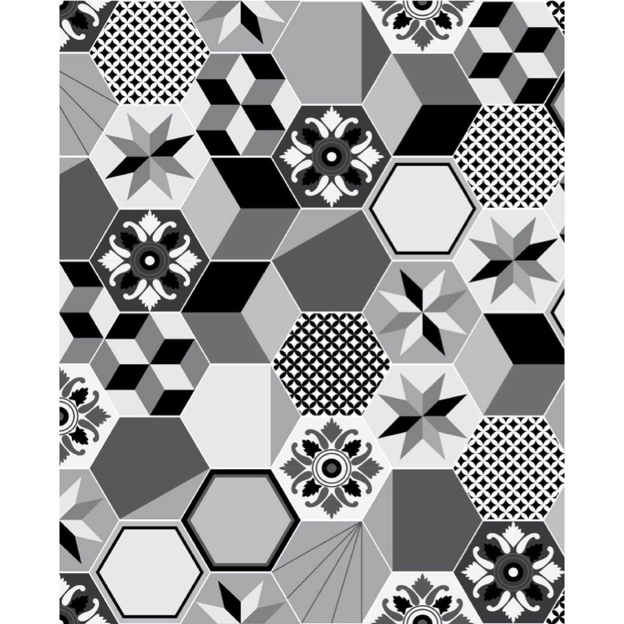 Voir la diapositive 1 : HABITABLE Crédence adhésive carreaux en aluminium exa