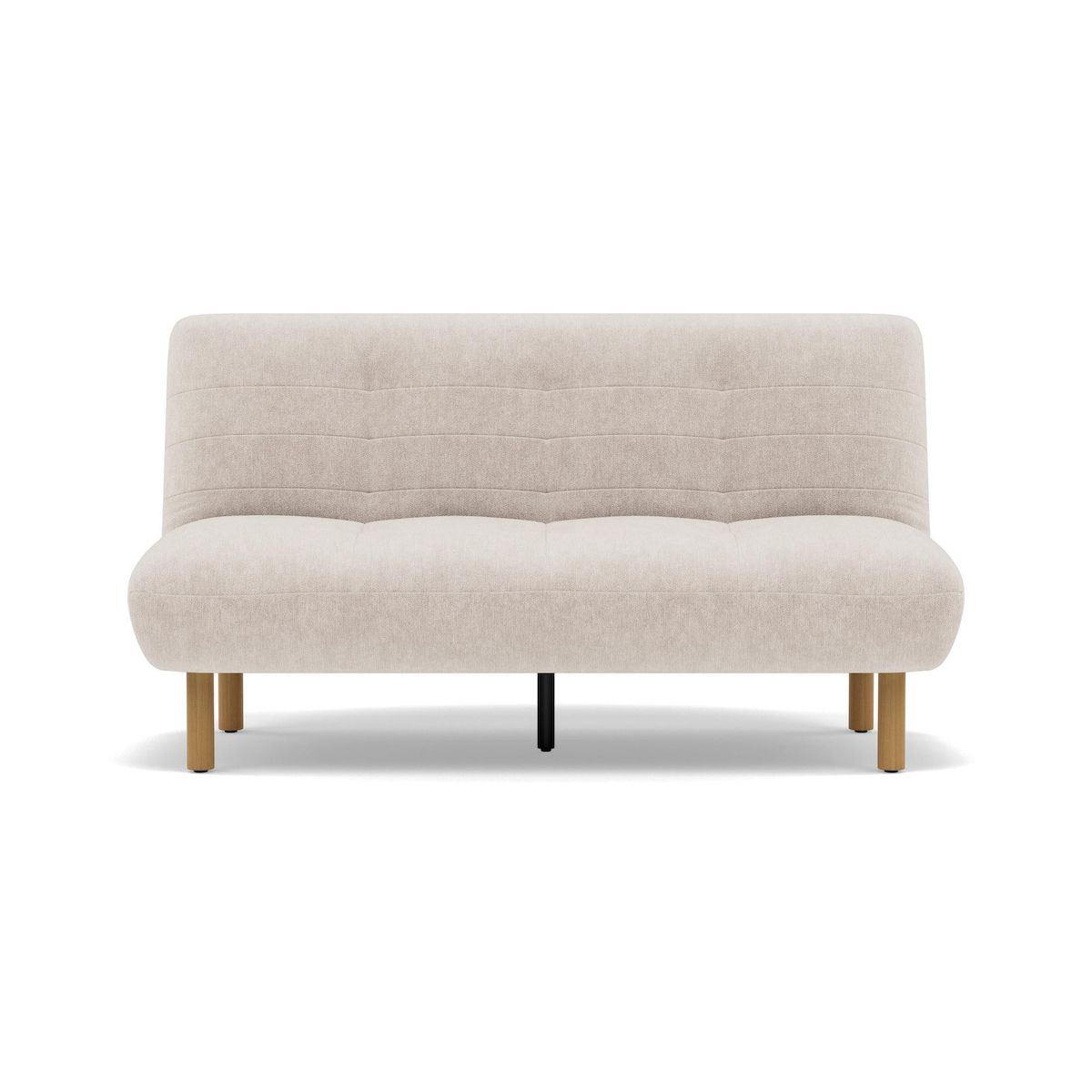 BEST MOBILIER Soan - banquette 2 places convertible clic-clac en velours texturé