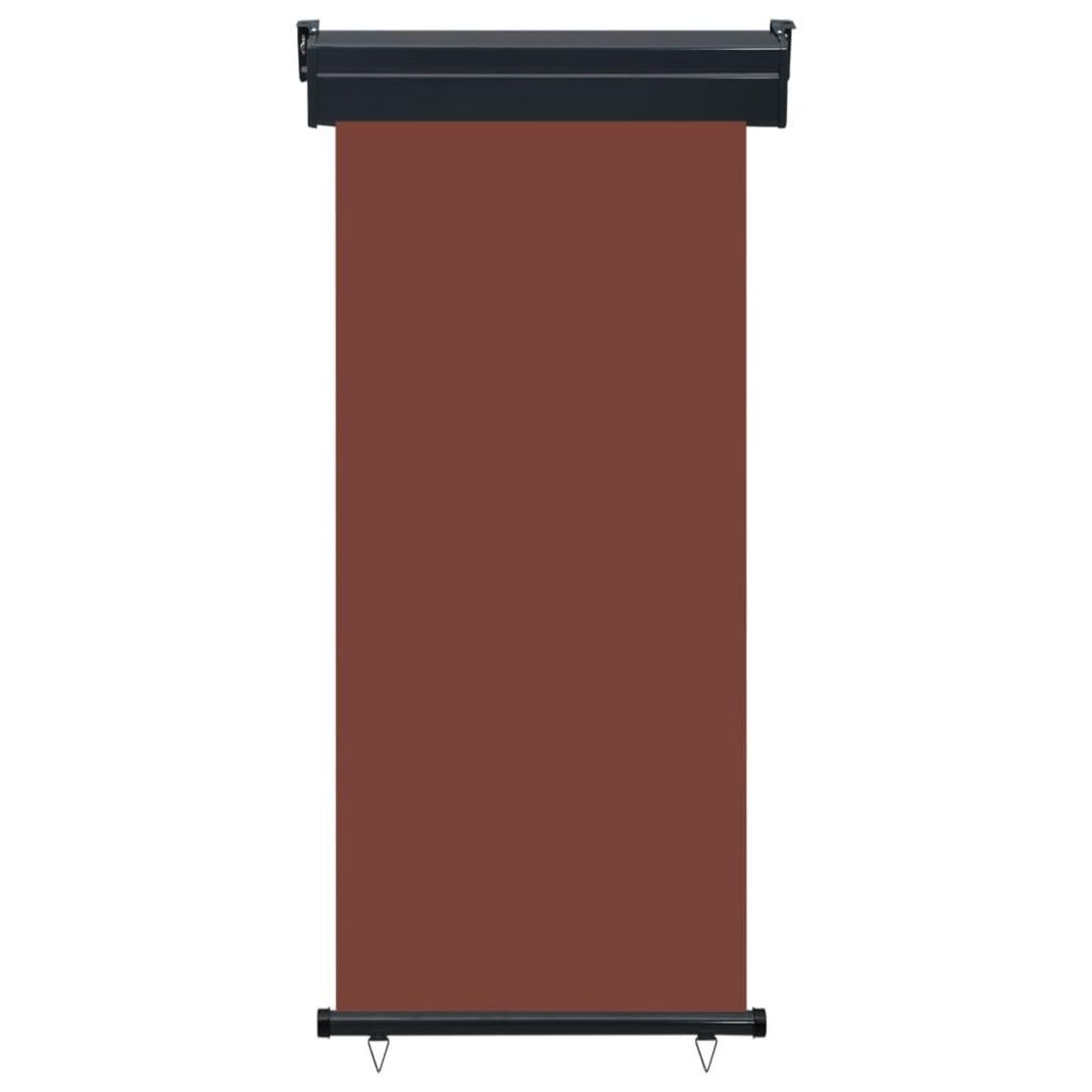 VIDAXL Auvent lateral de balcon 85x250 cm Marron