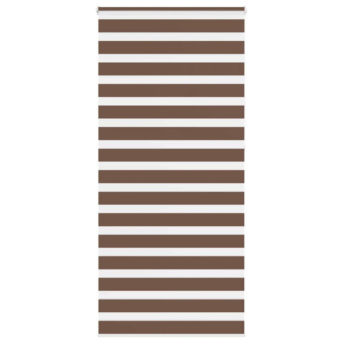 VIDAXL Store zebre marron 100x230 cm largeur du tissu 95,9cm polyester