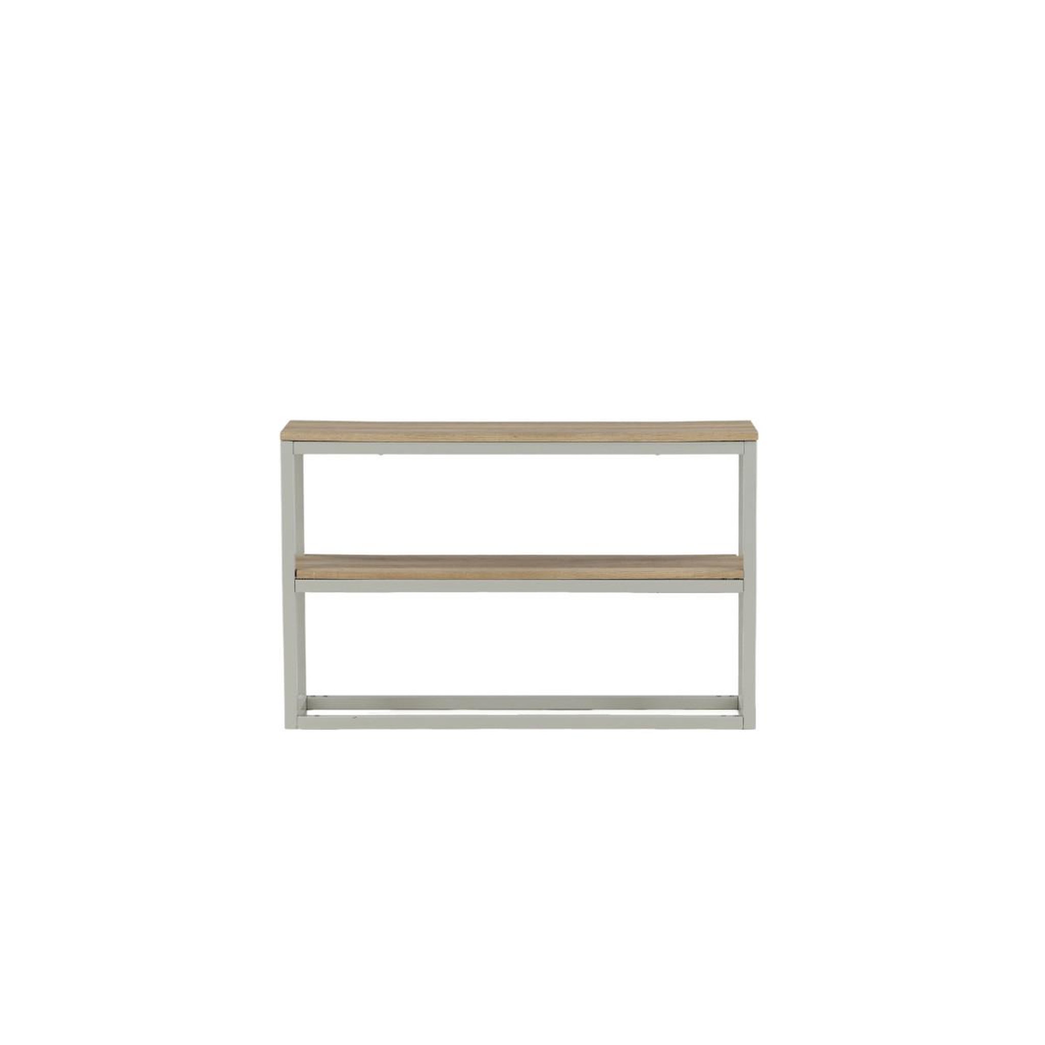 Voir la diapositive 4 : Paris Prix Console design double  rise  110cm naturel & gris