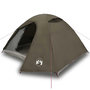 Voir la diapositive 2 : VIDAXL Tente de camping a dome 3 personne marron impermeable