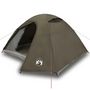 Voir la diapositive 2 : VIDAXL Tente de camping a dome 3 personne marron impermeable