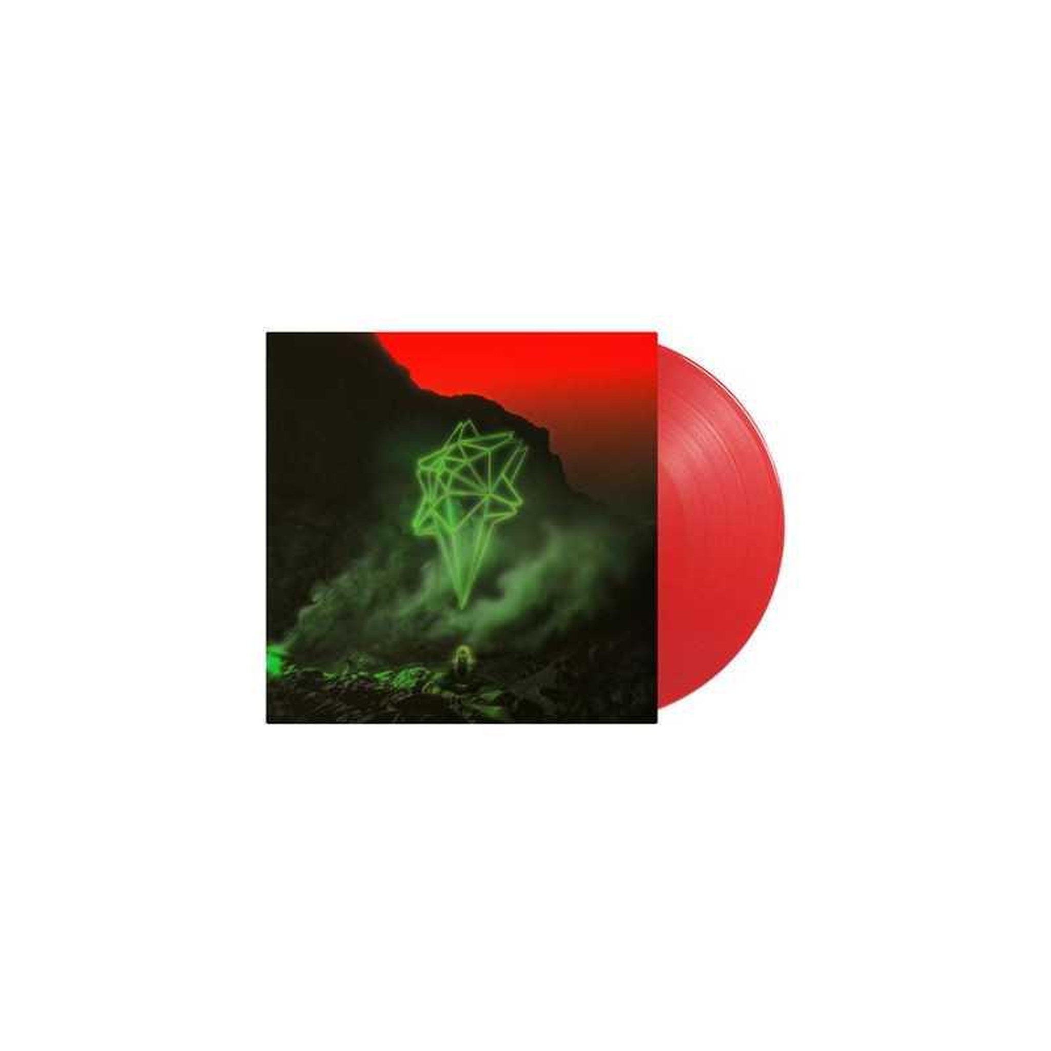 Vinyle 33t édition limitée rouge calva louise – edge of the abyss (rock metal/fusion)