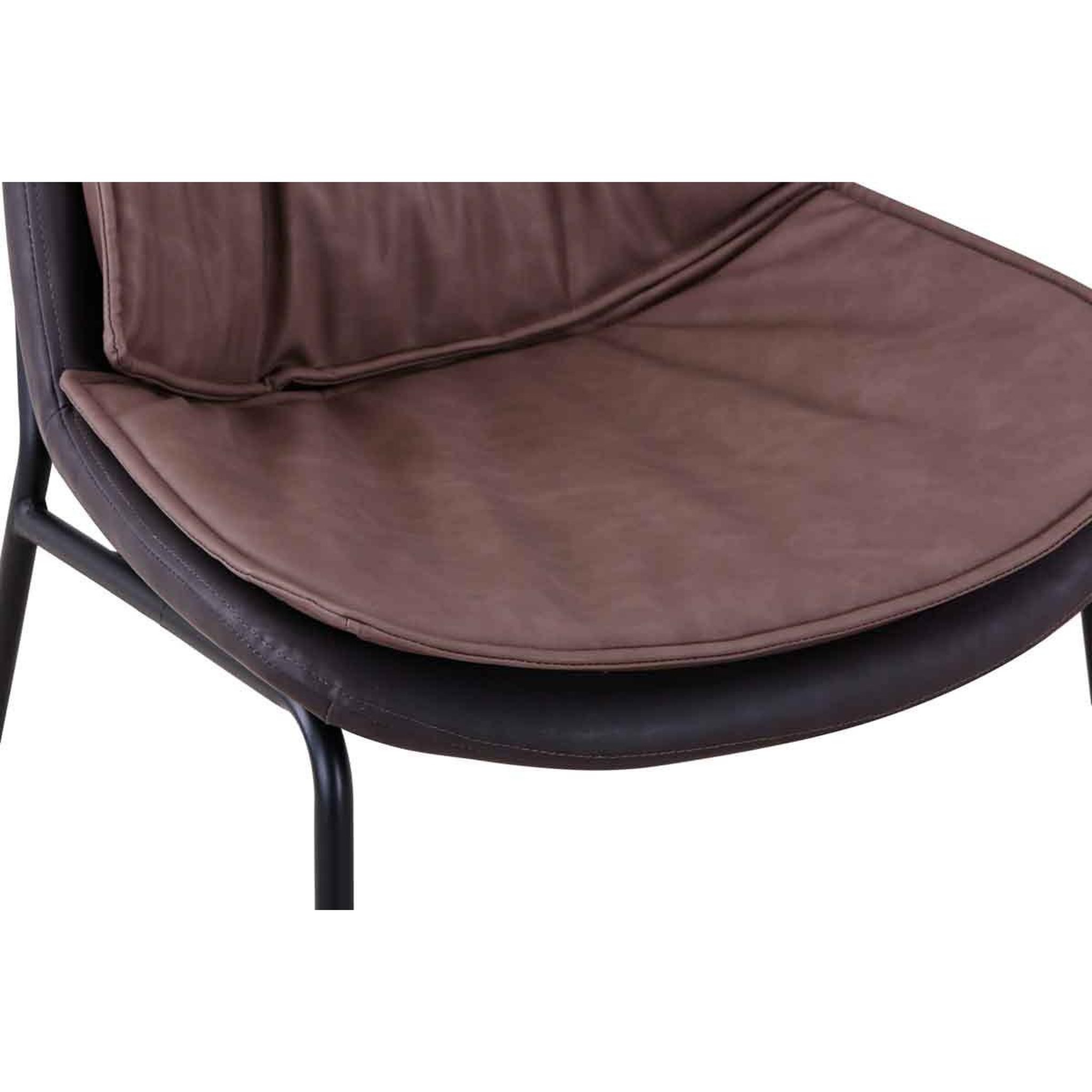 Voir la diapositive 5 : Paris Prix Chaise design  brady  84cm marron clair & foncé