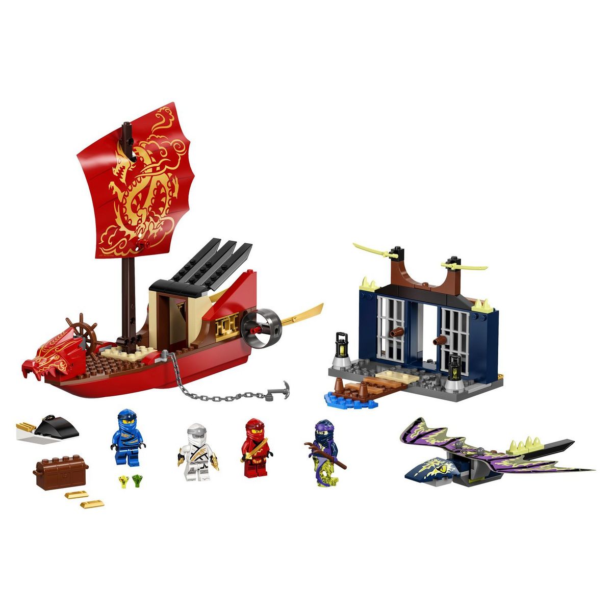 LEGO NINJAGO 71749 - L'ultime QG des ninjas