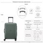Voir la diapositive 2 : Delsey Valise cabine rigide ultra-légère Turenne 2.0 TSA polycarbonate 55cm