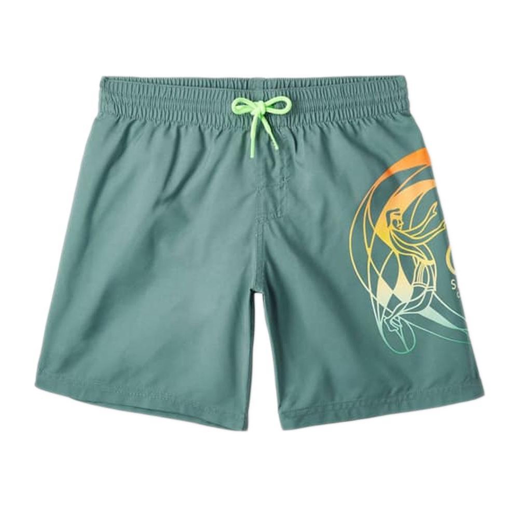 O'NEILL Short de bain Vert Garçon O'Neill Circle Surfer. Coloris disponibles : Vert