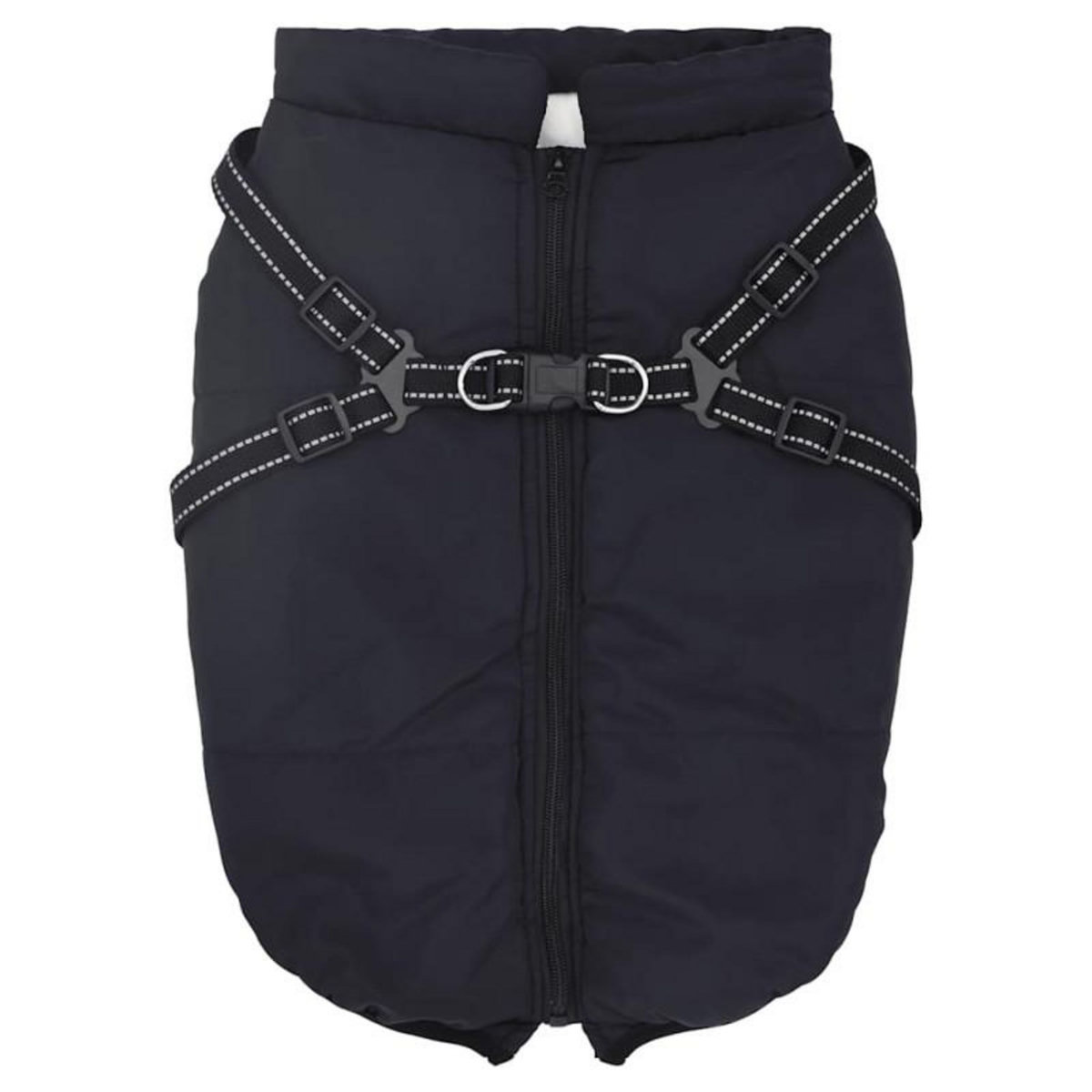 VIDAXL Manteau pour chiens avec harnais imperméable réfléchissant L48