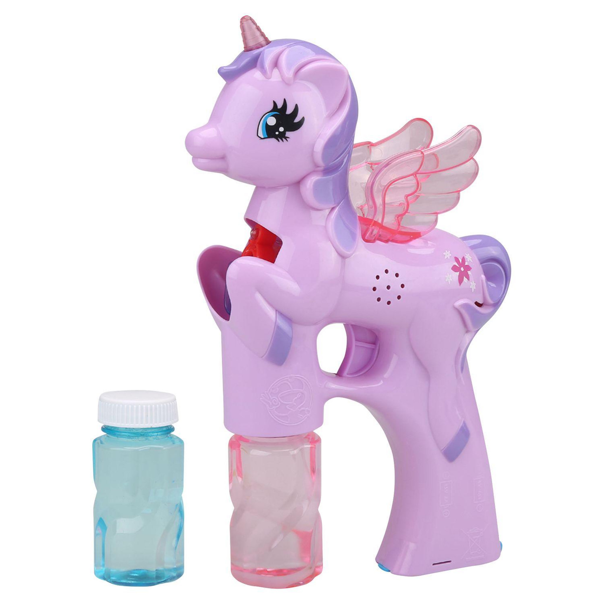 Voir la diapositive 3 : One Two Fun Ma licorne à bulles son et lumière Asst