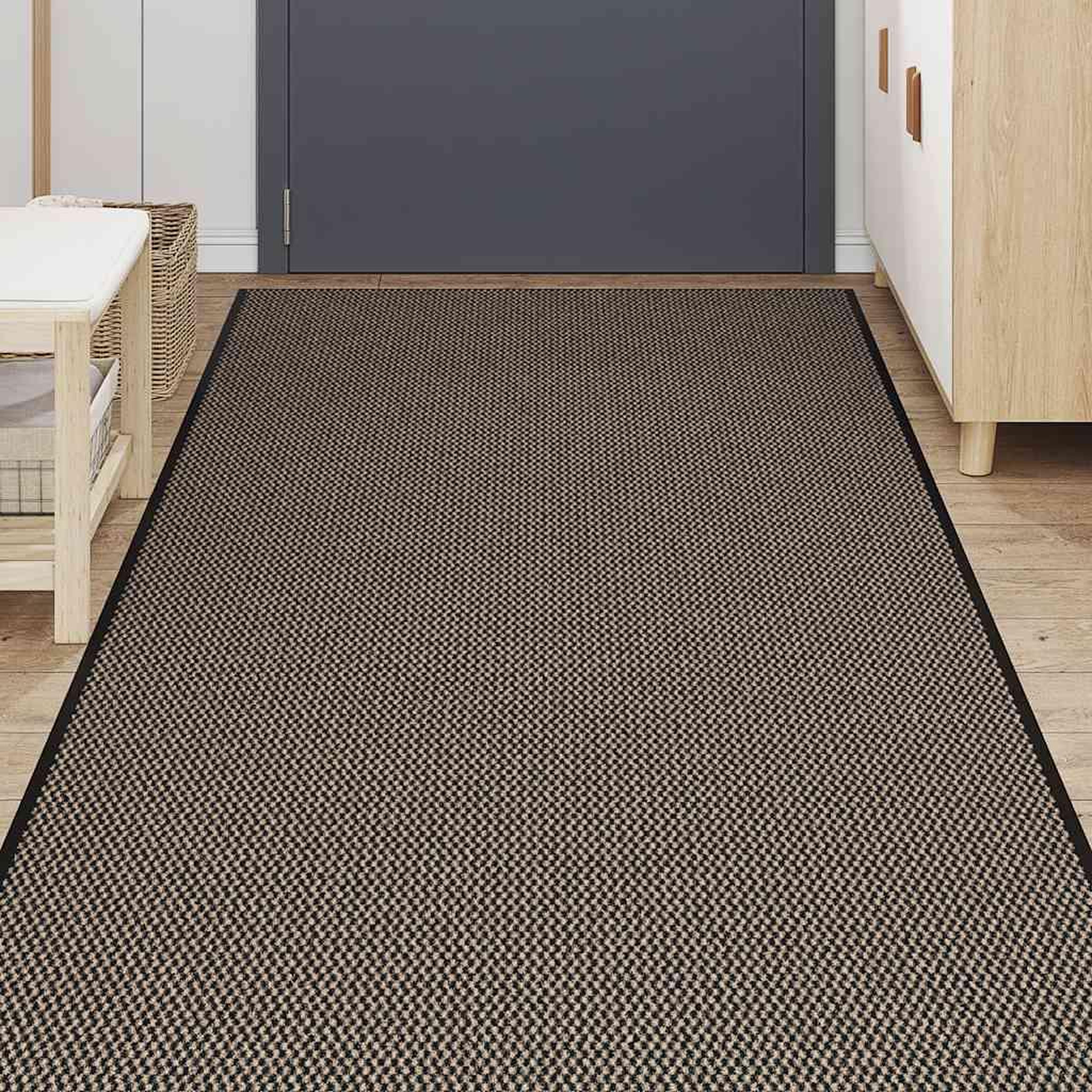 Voir la diapositive 3 : VIDAXL Paillasson marron 115x400 cm